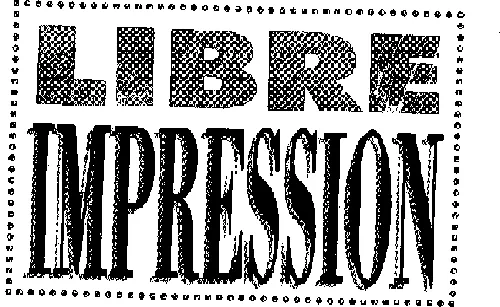 Libre Impression est une marque déposée par JMD CONSEIL