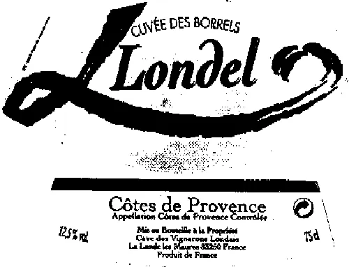 Cuvee Des Borrels est une marque déposée par CAVE DES VIGNERONS LONDAIS C.V.L. (CVL)