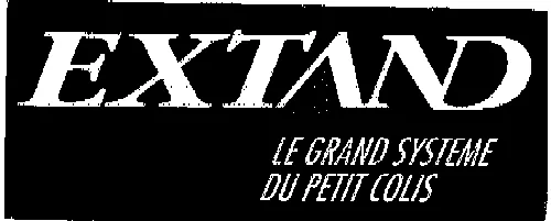 Extand Le Grand Systeme Du Petit Colis est une marque déposée par GENERAL LOGISTICS SYSTEMS FRANCE