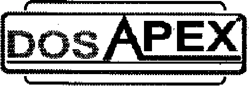 Dos Apex est une marque déposée par APEX ENVIRONNEMENT