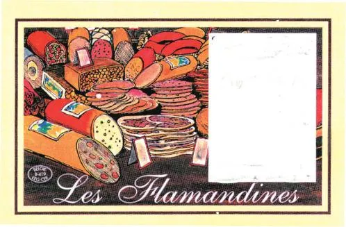 Les Flamandines est une marque déposée par DIST ASS PRODUIT ALIMENTAIRE & CHARCUTER (DAPAC)