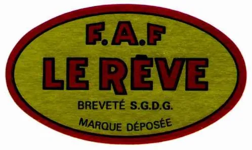 F.a.f. Le Reve est une marque déposée par F.A.F.