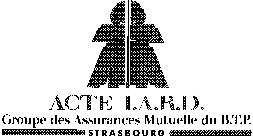 Acte I.a.r.d. Groupe Des Assurances Mutuelle Du B.t.p. Strasbourg est une marque déposée par ACTE IARD