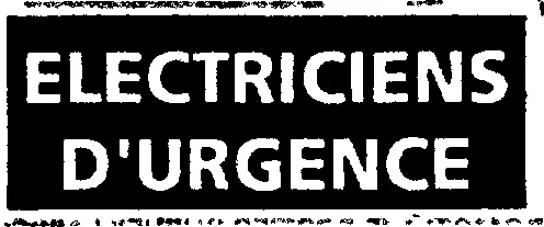 Electriciens D'urgence est une marque déposée par GROUPE PRUNAY (WIN)