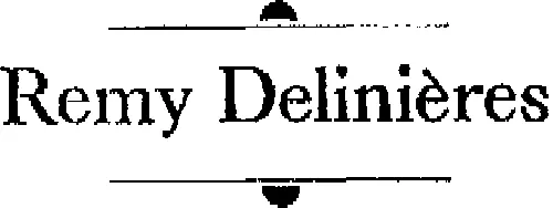 Remy Delinières est une marque déposée par BERNARDAUD (PORCELAINES BERNARDAUD)