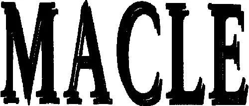 Macle est une marque déposée par SOCIETE D INFORMATIQUE DE GESTION ET DE COMMUNICATION (SIGEC)