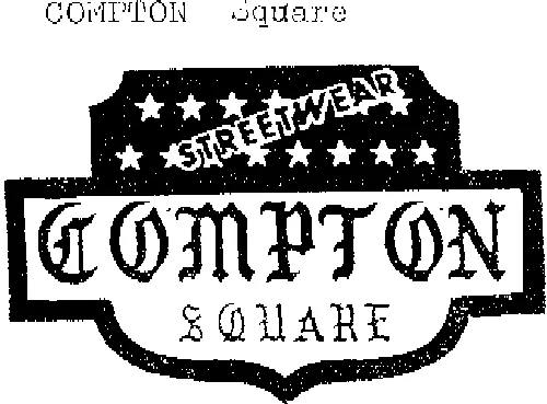 Compton Square Streetwear est une marque déposée par COMPTON DIFFUSION (COMPTON SQUARE)