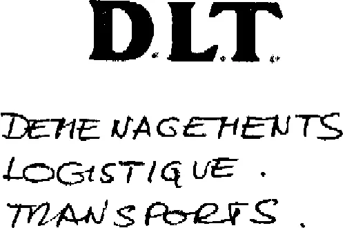 D.l.t. Demenagements Logistique Transports est une marque déposée par PRO LOG