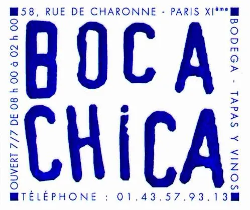 Boca Chica est une marque déposée par ORA (LA BODEGA BOCA CHICA)