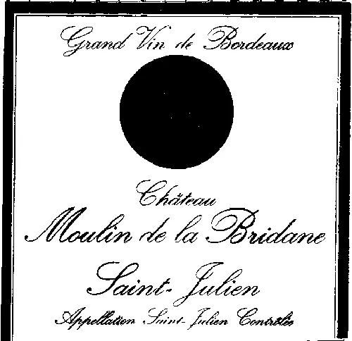 Chateau Moulin De La Bridane est une marque déposée par VIGNOBLES BRUNO SAINTOUT