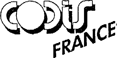Codis France est une marque déposée par STE D'EXPLOITATION POUR LA DISTRIBUTION INDUSTRIELLE ET AUTOMOBI (SEDIA)