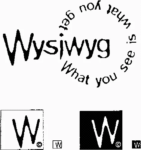 Wysiwyg What You See Is What You Get Ww Ww est une marque déposée par POLYGONE