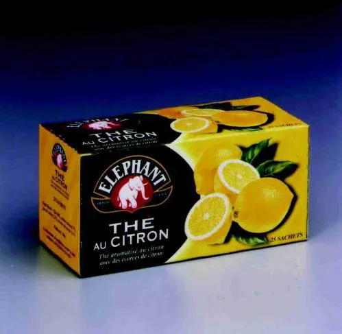 Elephant The Au Citron est une marque déposée par FRALIB SOURCING UNIT