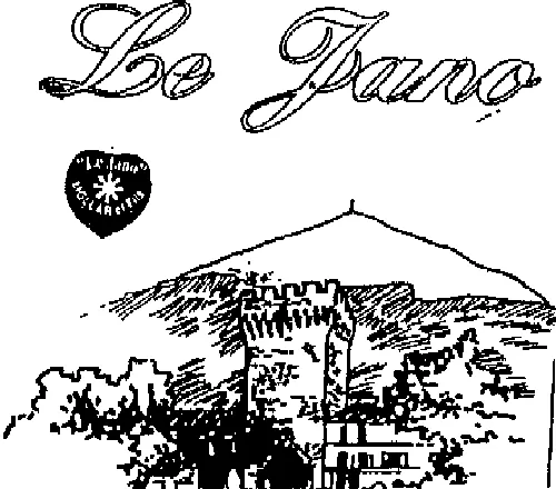 Le Jano Mollar Et Fils est une marque déposée par SOCIETE MOLLAR ET FILS