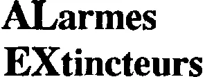 Alarmes Extincteurs est une marque déposée par CHUBB FRANCE
