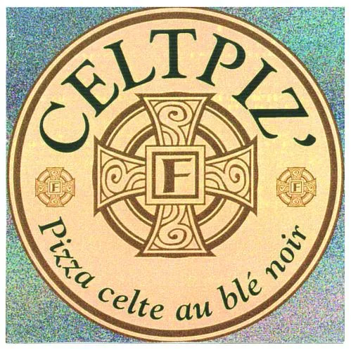 F Celtpiz' Pizza Celte Au Ble Noir est une marque déposée par FLAMINGO