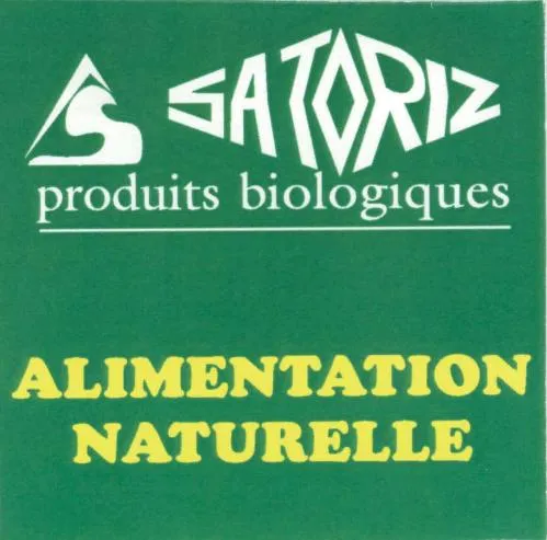 S Satoriz Produits Biologiques Alimentation Naturelle est une marque déposée par HOLDING GROUPE SATORIZ (HGS)