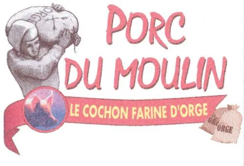Porc Du Moulin Le Cochon Farine D'orge est une marque déposée par AIM GROUPE (AIM GROUPE)