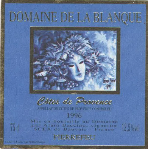 Domaine De La Blanque est une marque déposée par SCEA ALAIN BACCINO VIGNERON