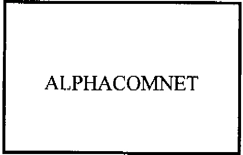 Alphacomnet est une marque déposée par ALPHACOM TECHNOLOGIES (ALPHACOM TECHNOLOGIES)