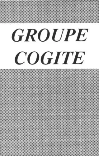 Groupe Cogite est une marque déposée par GROUPE COGITE