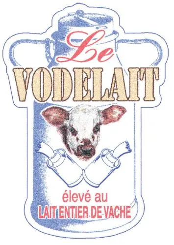 Le Vodelait Eleve Au Lait Entier De Vache est une marque déposée par AIM GROUPE (AIM GROUPE)