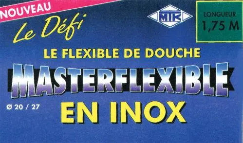 Nouveau Le Defi Mtk Le Flexible De Douche Masterflexible En Inox est une marque déposée par MTK IMPORT EXPORT (MTK)