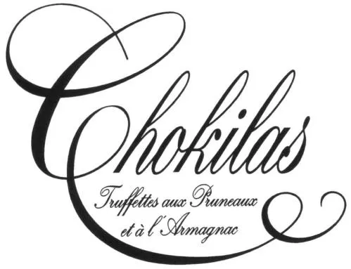 Chokilas Truffettes Aux Pruneaux Et À L'armagnac est une marque déposée par SAS ANDRIEU (L'ATELIER DU CHOCOLAT DE BAYONNE)