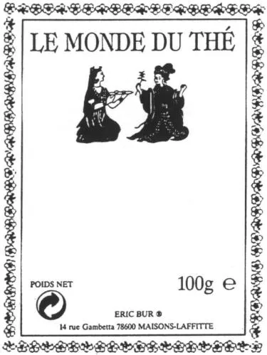 Le Monde Du The Eric Bur est une marque déposée par BUR DISTRIBUTION (ERIC BUR)