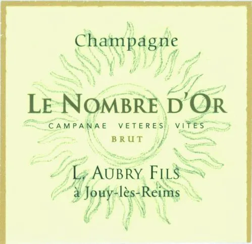 Le Nombre D'or L. Aubry Fils est une marque déposée par SCEV CHAMPAGNE L AUBRY FILS