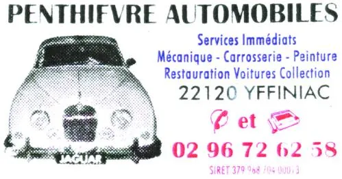 Penthievre Automobiles est une marque déposée par SOCIETE D EXPLOITATION DU GARAGE PIETO