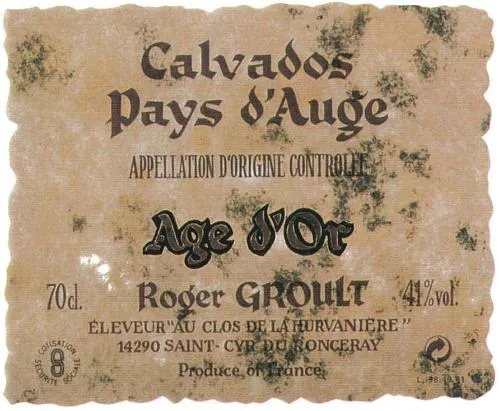 Age D'or Roger Groult est une marque déposée par CALVADOS ROGER GROULT SA