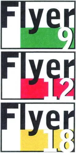Flyer 9 Flyer 12 Flyer 18 est une marque déposée par GENERAL LOGISTICS SYSTEMS FRANCE