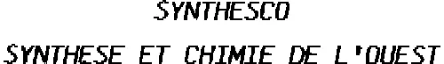 Synthesco Synthese Et Chimie De L'ouest est une marque déposée par TECHNIQUES ET TECHNOLOGIES APPLIQUEES (TTA)