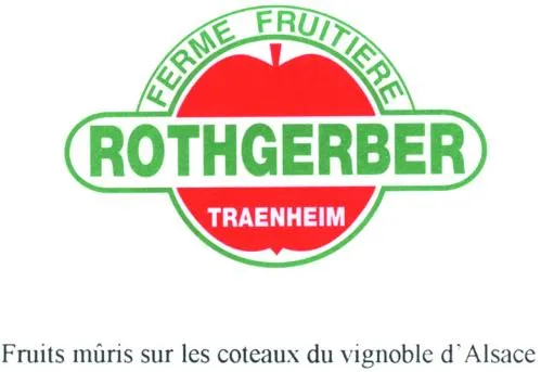 Ferme Fruitiere Rothgerber Traenheim Fruits Mûris Sur Les Coteaux Du Vignoble D'alsace est une marque déposée par SCEA VIGNES ET VERGERS ROTHGERBER