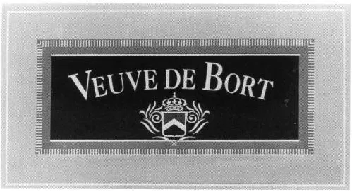 Veuve De Bort est une marque déposée par SVM SOCIETE DES VINS MOUSSEUX