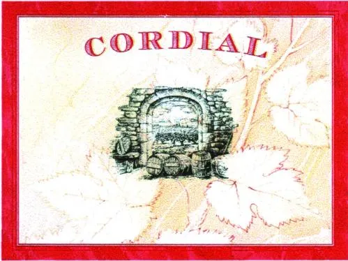 Cordial est une marque déposée par BERTRAND DE TAVERNAY (RVC)