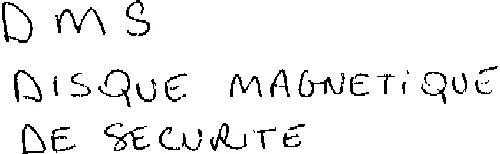 Dms Disque Magnetique De Securite est une marque déposée par VALSERVE