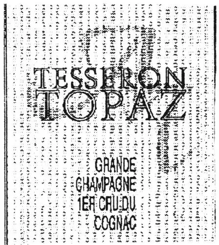 At. Tesseron Topaz est une marque déposée par TESSERON COGNAC