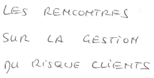Les Rencontres Sur La Gestion Du Risque Clients est une marque déposée par ASS FR DIRECTEURS CHEFS CREDI (AFDCC)