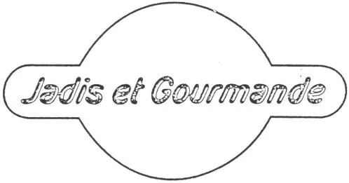 Jadis Et Gourmande est une marque déposée par EXPLOITATION PRODUITS ARTICLES NATURELS (EPANAT)