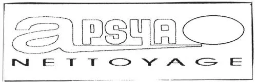 Apsya Nettoyage est une marque déposée par APSYA NETTOYAGE