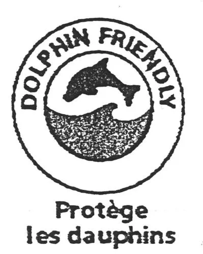 Dolphin Friendly Protege Les Dauphins est une marque déposée par VIF ARGENT