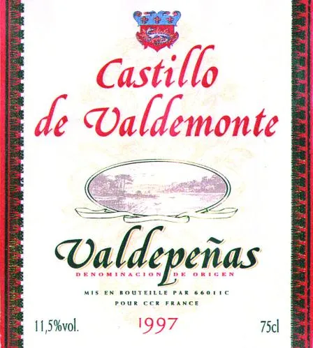 Castillo De Valdemonte est une marque déposée par COMMERC ET DIFFUS VINS & VINS DOUX NATUR