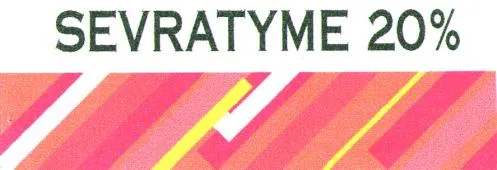 Sevratyme 20 % est une marque déposée par LABORATOIRE L. C. V.