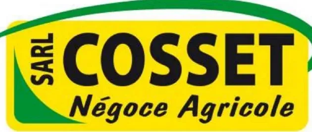 Voici le logo de la marque SAS COSSET qui représente son identité graphique.