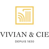 Voici le logo de la marque VIVIAN ET CIE qui représente son identité graphique.