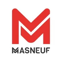 Voici le logo de la marque S.C.T. MASNEUF (SCTM) qui représente son identité graphique.