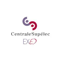 Voici le logo de la marque CENTRALESUPELEC qui représente son identité graphique.