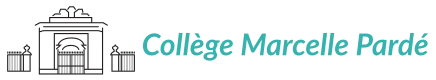 Voici le logo de la marque COLLEGE MARCELLE PARDE qui représente son identité graphique.